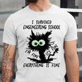 I Survived Engineering School Graduation 2026 Unisex Jersey T-Shirt
