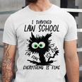 I Survived Law School Graduation 2025 2026 Unisex Jersey T-Shirt