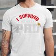 I Survived My Wife's PhD Graduation Slim Fit Shirt Unisex Jersey T-Shirt