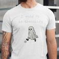 I Used To Be Somebody Nostalgia Halloween Spooky Season Premium Tri-Blend Unisex Jersey T-Shirt