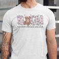 Valentines Day NICU Nurse Cute Bear Neonatal ICU Graduation Unisex Jersey T-Shirt