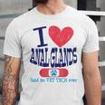Vet Tech I Love Veterinary Technician Graduation Unisex Jersey T-Shirt