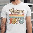 Vintage 1970 Birthday Retro Style 70's Born Nostalgia Outfit Premium Tri-Blend Unisex Jersey T-Shirt Vintage 1970 Birthday Retro Style 70's Born Nostalgia Outfit Premium Tri-Blend Unisex Jersey T-Shirt