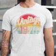 Vintage 1970 Retro Style 70's Born Nostalgia Vibe Birthday Premium Tri-Blend Unisex Jersey T-Shirt