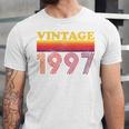 Vintage 1997 Retro Style 90's Born Nostalgia Vibes Birthday Premium Tri-Blend Unisex Jersey T-Shirt