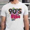 Vintage 90's Babe Party Back To 90s Cassette Nostalgia Premium Tri-Blend Unisex Jersey T-Shirt