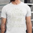 Vintage Please Be Patient With Me I'm From The 1900s For Men Premium Unisex Jersey T-Shirt