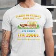 Vintage Please Be Patient With Me I'm From The 1900s Premium Tri-Blend Unisex Jersey T-Shirt