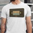 Vintage VHS Tape Humor Retro Nostalgia Graphic Premium Unisex Jersey T-Shirt