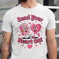 Women's Book Lover Read Your Heart Out Teacher Kids Valentines Unisex Jersey T-Shirt Women's Book Lover Read Your Heart Out Teacher Kids Valentines Unisex Jersey T-Shirt
