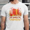 Women's All Booked For Valentine Teacher Valentines Reading Book Unisex Jersey T-Shirt Women's All Booked For Valentine Teacher Valentines Reading Book Unisex Jersey T-Shirt