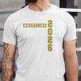 Wrestling Senior Night Wrestling Senior 2026 Graduation 43 Unisex Jersey T-Shirt