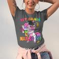 1st Grade Nailed It Flossing Unicorn Graduation Shirt Unisex Jersey T-Shirt