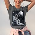 Aesthetic Spaceman Astronaut On The Moon Space Introvert Unisex Jersey T-Shirt Aesthetic Spaceman Astronaut On The Moon Space Introvert Unisex Jersey T-Shirt