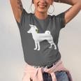 Basenji Graduation Dog Graduate Unisex Jersey T-Shirt