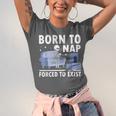 Born To Nap Forced To Exist Lazy Skeleton Couch Introverts Unisex Jersey T-Shirt Born To Nap Forced To Exist Lazy Skeleton Couch Introverts Unisex Jersey T-Shirt