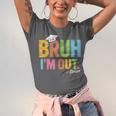 Bruh I'm Out Senior Graduation Unisex Jersey T-Shirt