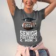 Class Of 2024 Graduation Senior Football Mom 2024 Unisex Jersey T-Shirt
