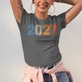 Class Of 2027 Graduate Shirts For Men Women Graduation Retro Unisex Jersey T-Shirt