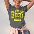 Class Of 2031 Shirts For Kindergarten Photo To Graduation Unisex Jersey T-Shirt