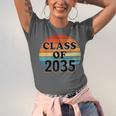 Class Of 2035 Senior Graduate Retro Graduation Unisex Jersey T-Shirt