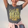 College Grad Class Of 2025 Senior Graduate Graduation Unisex Jersey T-Shirt