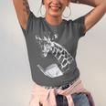 Cute Giraffe Wear Glasses Reading Book Librarian Bookworm Unisex Jersey T-Shirt Cute Giraffe Wear Glasses Reading Book Librarian Bookworm Unisex Jersey T-Shirt