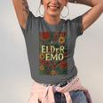 Elder Emo Floral Gothic Vintage Nostalgia Unisex Jersey T-Shirt