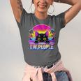 Ew Cat Misanthrope Introvert Synthwave 80s Unisex Jersey T-Shirt Ew Cat Misanthrope Introvert Synthwave 80s Unisex Jersey T-Shirt