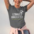 I Finally Graduated Back To Gaming Gamer Graduation Unisex Jersey T-Shirt