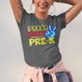 First Day Of School Shirt Peace Out Pre-K Graduation Kids So Unisex Jersey T-Shirt