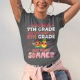 Goodbye 7th Grade Graduation To 8th Grade Hello Summer Unisex Jersey T-Shirt