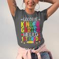 Goodbye Kinder Garten Hello 1st Grade Graduation 2024 Unisex Jersey T-Shirt