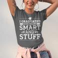 I Graduated College High School Graduation Senior Unisex Jersey T-Shirt