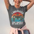 I Graduated Can I Unpause My Game Now Retro Graduation Unisex Jersey T-Shirt