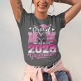 Graduation 2025 Proud Mom Of 2025 Graduate Floral Women Unisex Jersey T-Shirt
