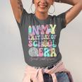 Groovy In My Last Day Of School Era Second Grade Graduation Unisex Jersey T-Shirt