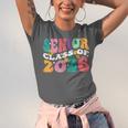 Groovy Senior Class Of 2026 My Last First Day Graduation 26 Unisex Jersey T-Shirt