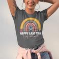 HAPPY LAST OF DAY SCHOOL Rainbow Teacher Student Graduation Unisex Jersey T-Shirt