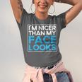 I'm Nicer Than My Face Looks Shy People Introverts Unisex Jersey T-Shirt I'm Nicer Than My Face Looks Shy People Introverts Unisex Jersey T-Shirt
