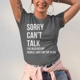 Introvert Can't Talk Reached People Limit For The Week Unisex Jersey T-Shirt Introvert Can't Talk Reached People Limit For The Week Unisex Jersey T-Shirt