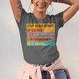 Introvert Stop Being Afraid Of Silence Just Awkward Unisex Jersey T-Shirt