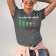 Introvert Tired Battery Unisex Jersey T-Shirt Introvert Tired Battery Unisex Jersey T-Shirt