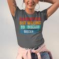 Introverted But Willing To Discuss Soccer Unisex Jersey T-Shirt Introverted But Willing To Discuss Soccer Unisex Jersey T-Shirt