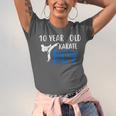 Karate Boy 10 Year Old Kids Shirt Graduation Unisex Jersey T-Shirt