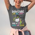 Kids Daycare Graduation Unicorn Last Day Of School Kids Unisex Jersey T-Shirt