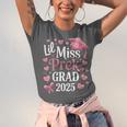 Kids Little Miss Pre-K Grad 2025 Preschool Girls Prek Graduation Unisex Jersey T-Shirt