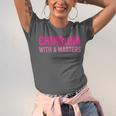 Latina Graduation Educated Latina Chingona With A Masters Unisex Jersey T-Shirt