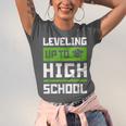 Leveling Up To High School Tee Shirt Gaming Graduation Unisex Jersey T-Shirt