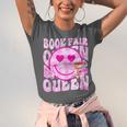 Library Book Fair Queen Vibe Groovy Tie Dye School Reading Unisex Jersey T-Shirt Library Book Fair Queen Vibe Groovy Tie Dye School Reading Unisex Jersey T-Shirt